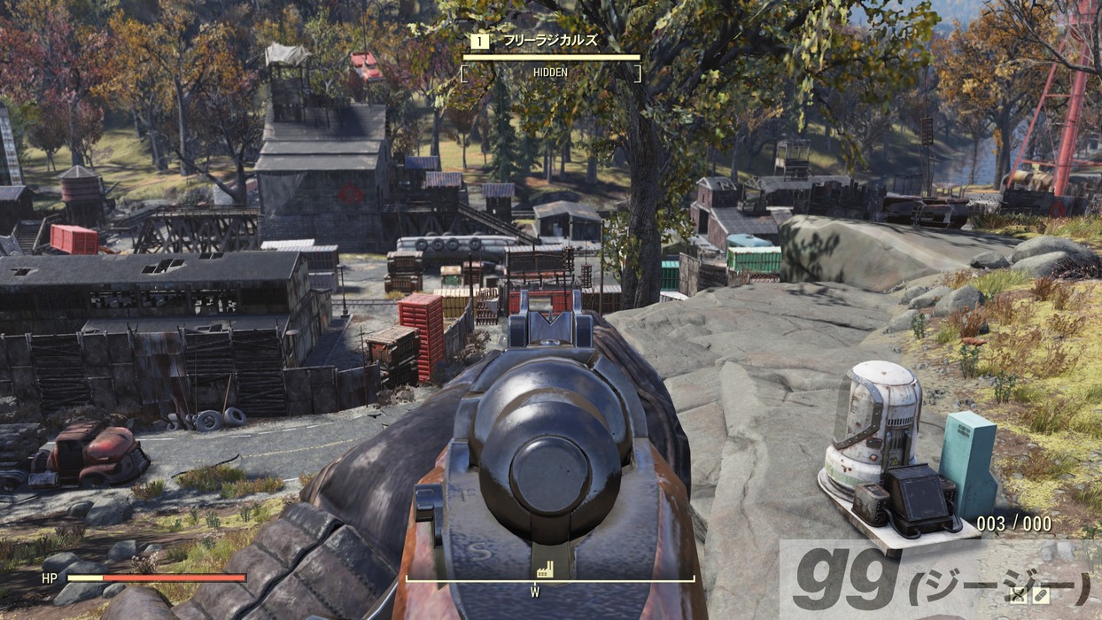 Fallout 76 おすすめは 銃のスコープやサイトの見え方 Gg Iyusukeのサブゲームブログ