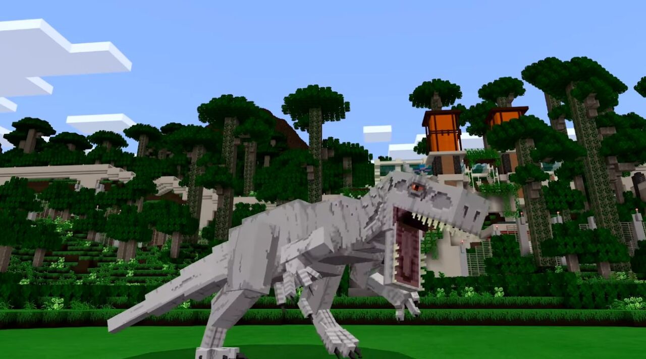 マイクラ×ジュラシックワールド！コラボDLC「Jurassic World」が登場